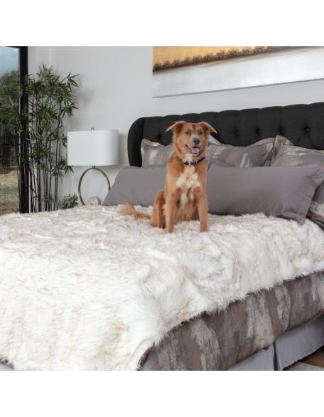 Waterproof Dog Blanket 50" x60'' - Pup Protector Waterproof Throw Blanket Cover for Couch, Bed, Mattress or Any Furniture