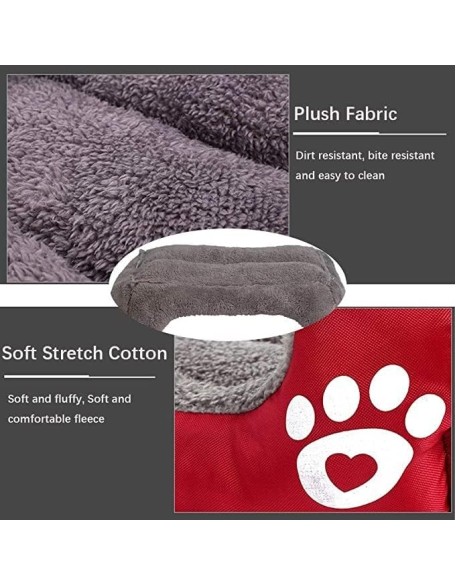 Dog Couches for Large Dogs Waterproof Breathable Pet Bed Super Soft Cat Sofa for Indoor Cats Multiple Puppy Kitten Bed Mat Rectangle Sleeping Cushion for Big Medium Small Dogs