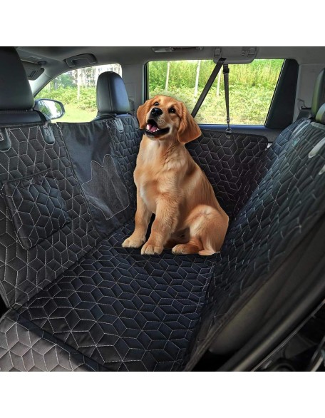 Dog Seat Covers for SUV Back Seat,100%Waterproof Dog Hammock for SUV,600D Heavy Durable Backseat Cover for Dogs,Pet Car Seat Protector for Midsize SUV Highlander/Pilot/Outback/Explorer/Cherokee