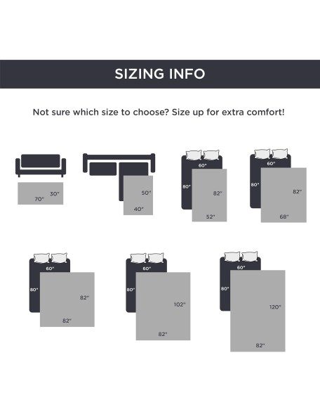 100% Waterproof Couch Cover for Dogs Washable - Non Slip Waterproof Dog Blanket for Couch Sofa, Lightweight Furniture Protector Durable for Pet Cat Puppy with Non-Slip Bottom, Grey, 30x70IN