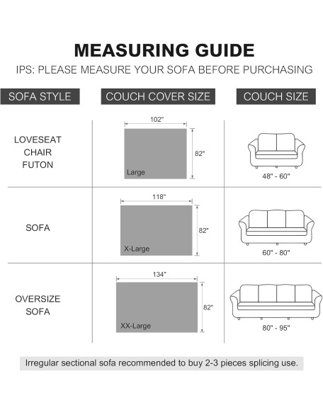 Waterproof Couch Covers for Pets Washable Sofa Cover Sectional Couch Cover Blanket for 2-3 Cushion Couch Sofa Cozy Dog Cat L Shape Furniture Couch Protector (Dark Grey, 82"x134")