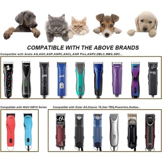 10 Blades Dog Grooming Blades Compatible
