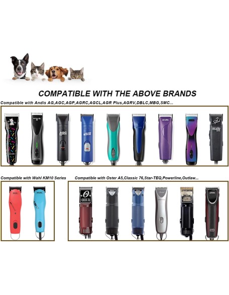 Pet Dog Grooming Detachable Ceramic Blades Kit