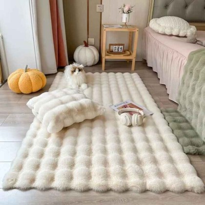 Faux Fur Soft Pet Mat, Sofa Bed for Dogs Cats Couch Protector