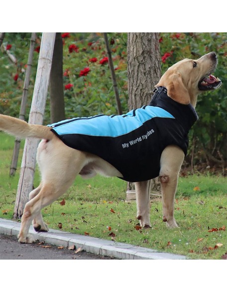 Waterproof Dog Jacket Harness for Large Dogs