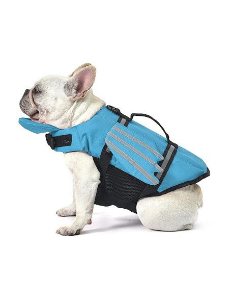 Dog Life Jacket Dog Flotation Lifesaver Preserver Swimsuit with Handle